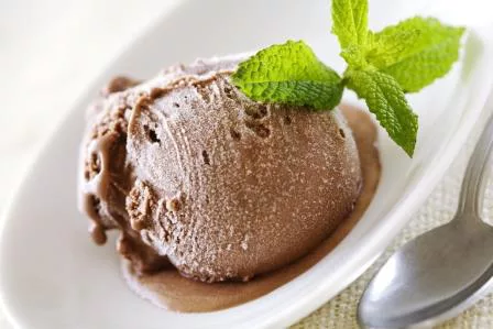 A Healthy Chocolate Gelato